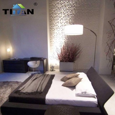 3d Interior Wall Panel Plant Fiber Wall Coating & Decorative Plastic Panels For Walls