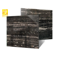 New style silver dragon marble slabs black and white marble tile